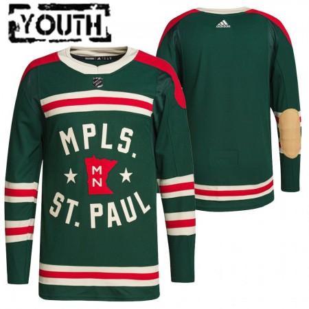 Dresovi Minnesota Wild Blank 2022 Winter Classic Authentic - Dječji